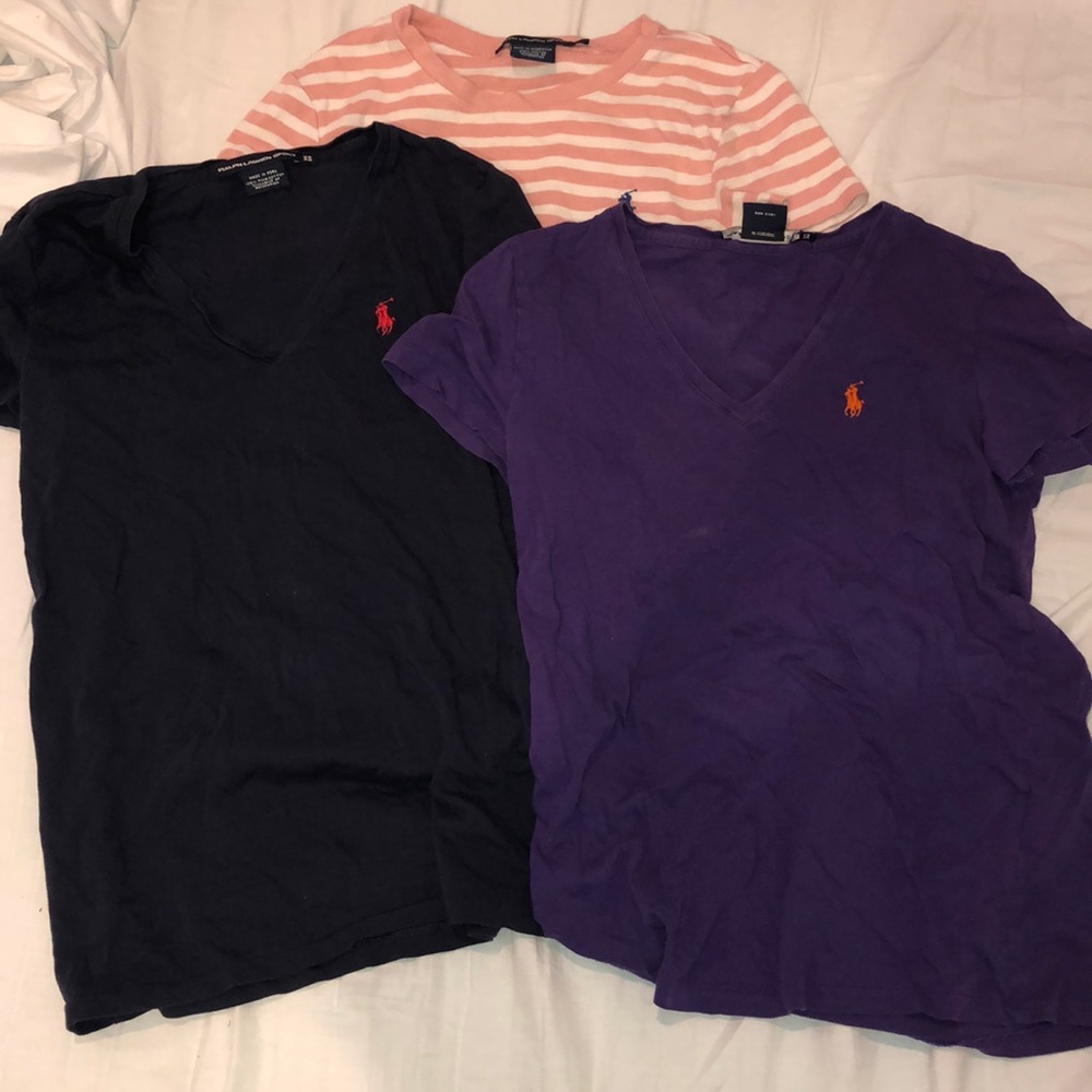3 Ralph Lauren Sport short sleeves xs